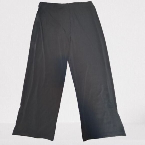 Alfani Women's Plus Size 1X Black High Rise Ankle Pull-On Legging Pants Stretch - Picture 2 of 9